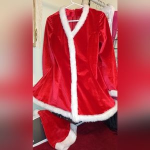 Sexy Mrs Claus dress